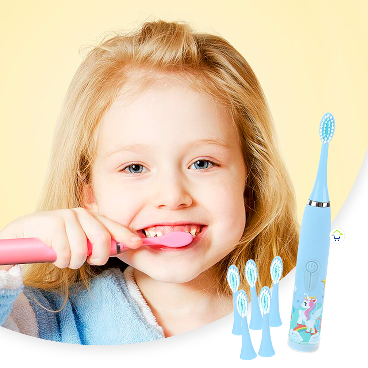 Vista 3 de Cepillo De Dientes Electrico infantil - Genero: Niño